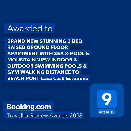 Apartment Casa Casu: Beachfront With Sea Views And Dual Pools Estepona